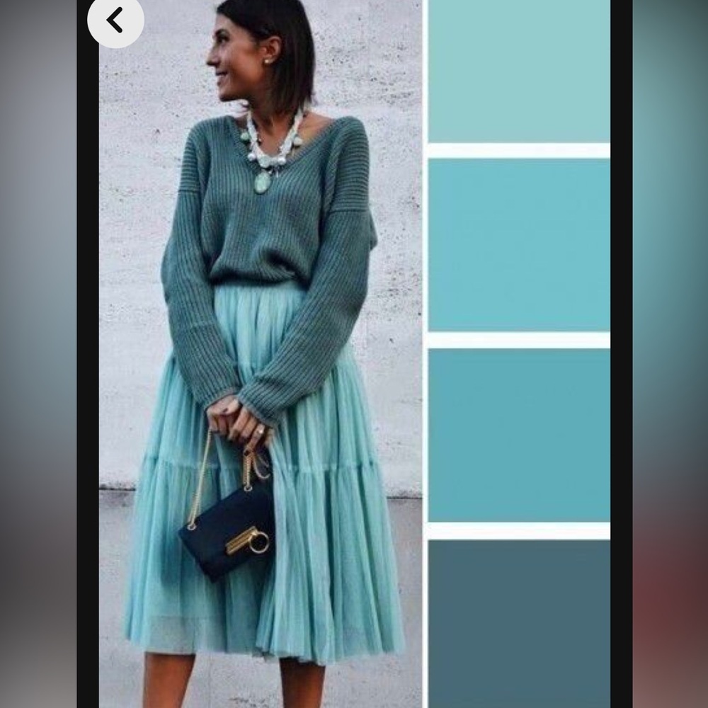 Talbots cotton skirt .